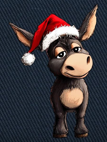 Esel Weihnachten