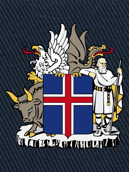 Iceland coat arms