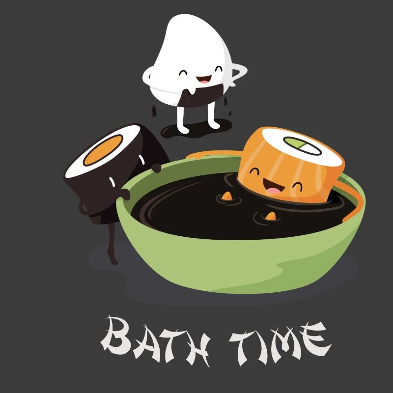 Sushi Bath Time