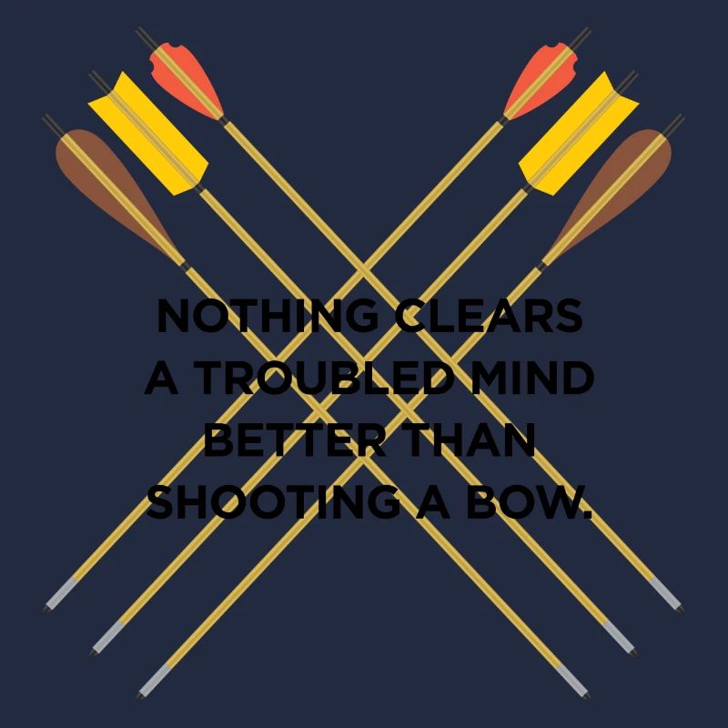 Nothing clears a troubled mind better than archery