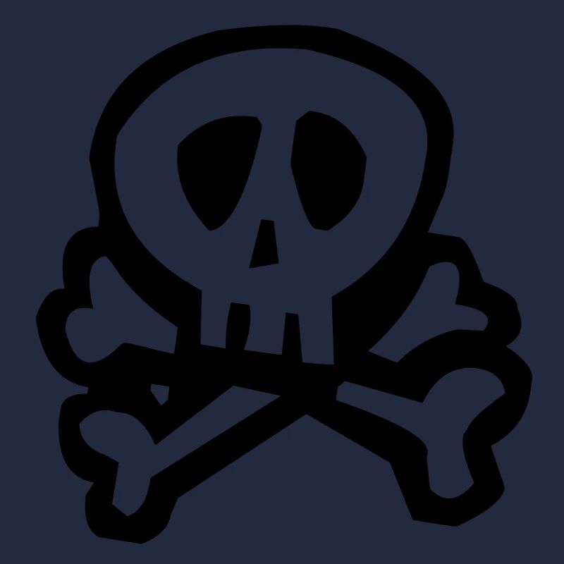 Comic Pirate Skull