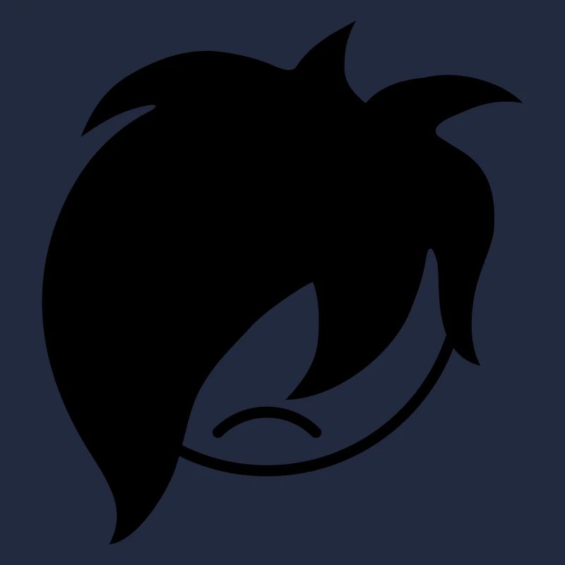 Triste malheureux emo longs cheveux noirs