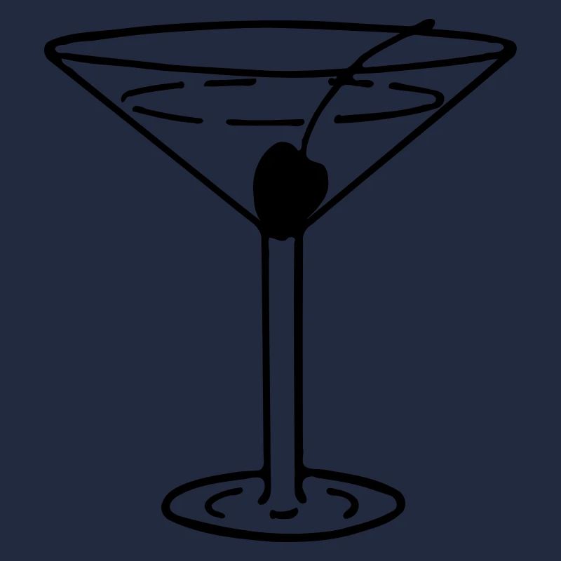 Martini mit Olive