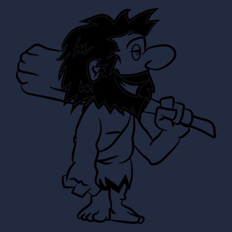 Steinzeitmensch witzig comic