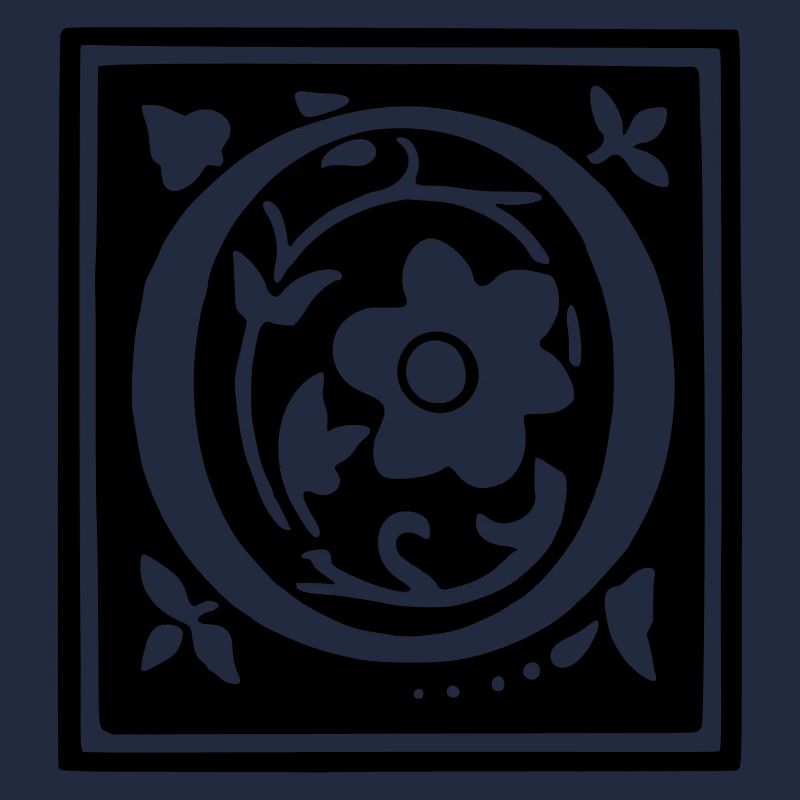 Decorated typography set 2 number 8