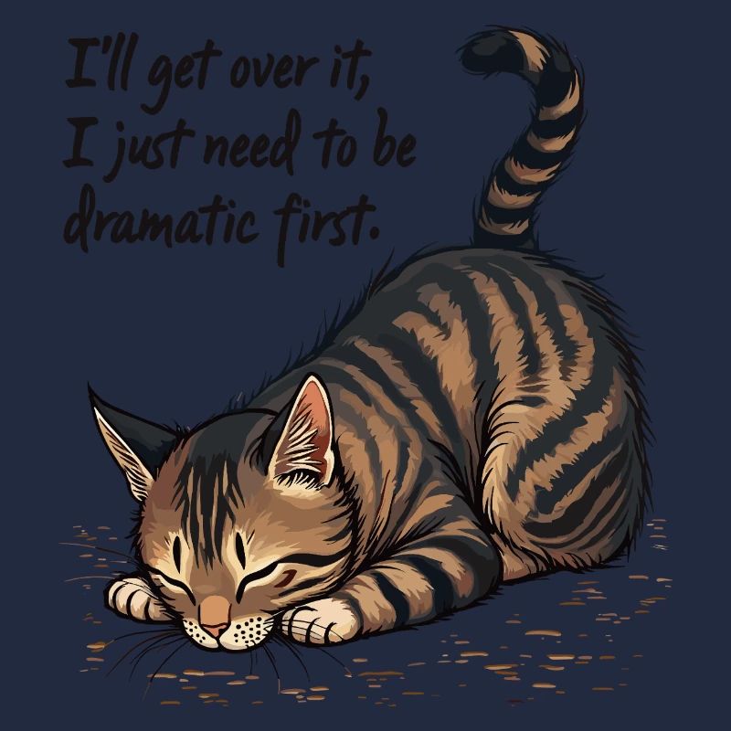 Dramatische Katze