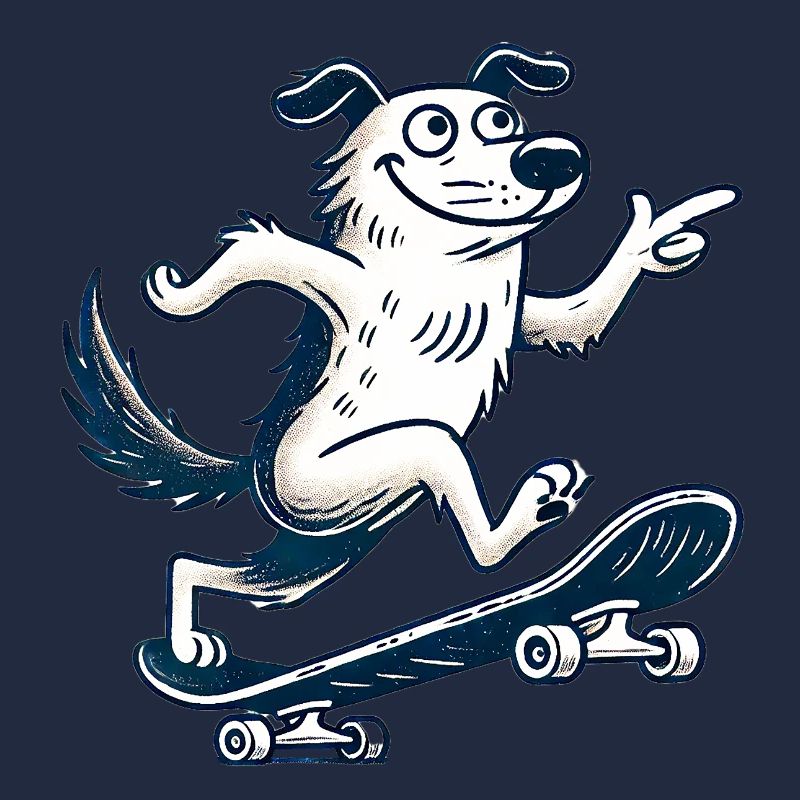 Skate chien