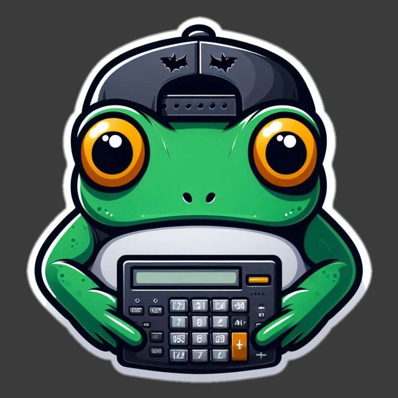 Frog with Calculator