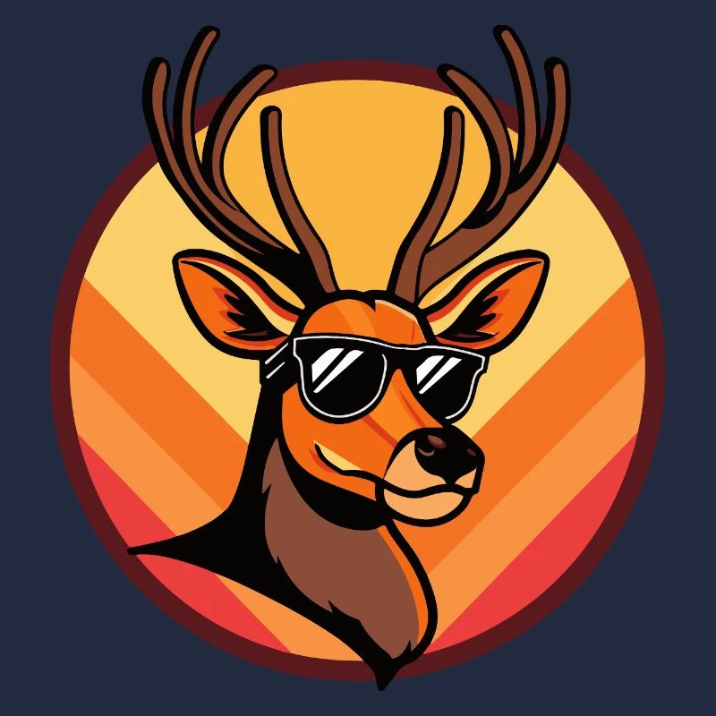 Hirsch Comic Cool Sommer