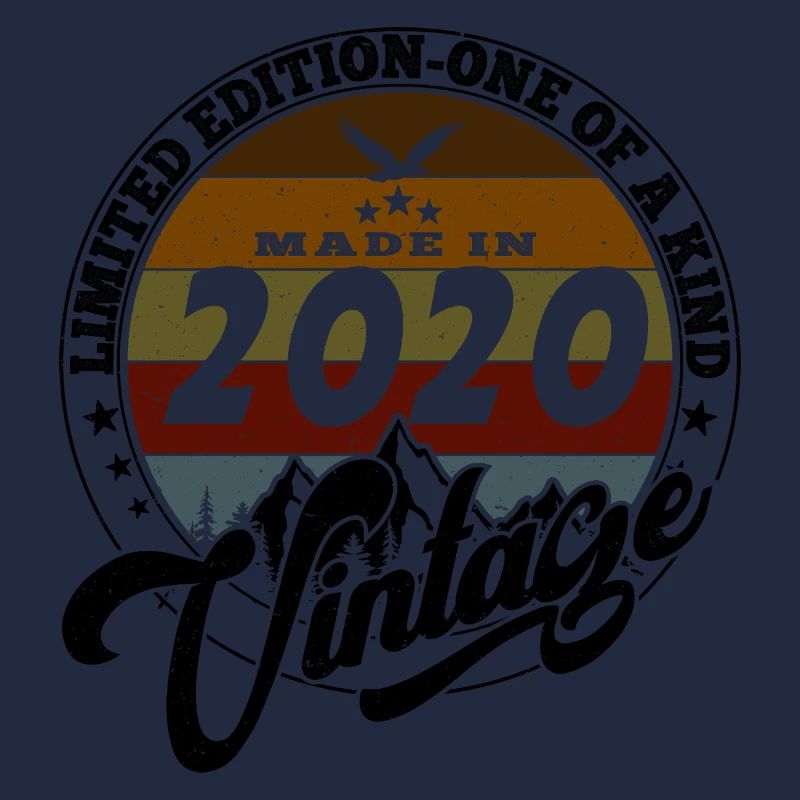 Vintage élégant : 2020 Cadeau rétro 2020 2025