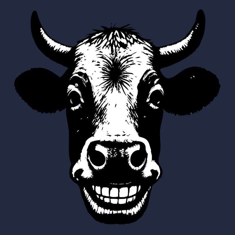 Vache souriante