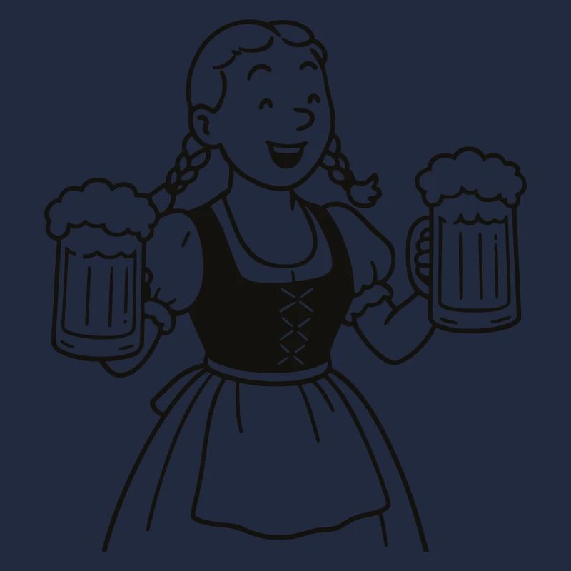 Bier mädchen