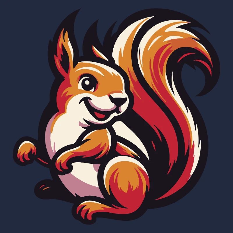 Rotes Eichhörnchen Grace