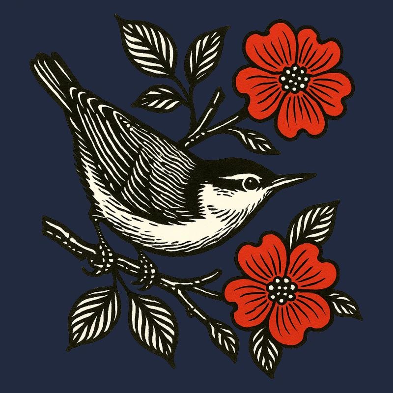 Sittelle rétro