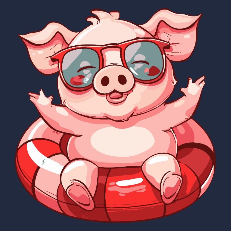 Pig Comic Cool