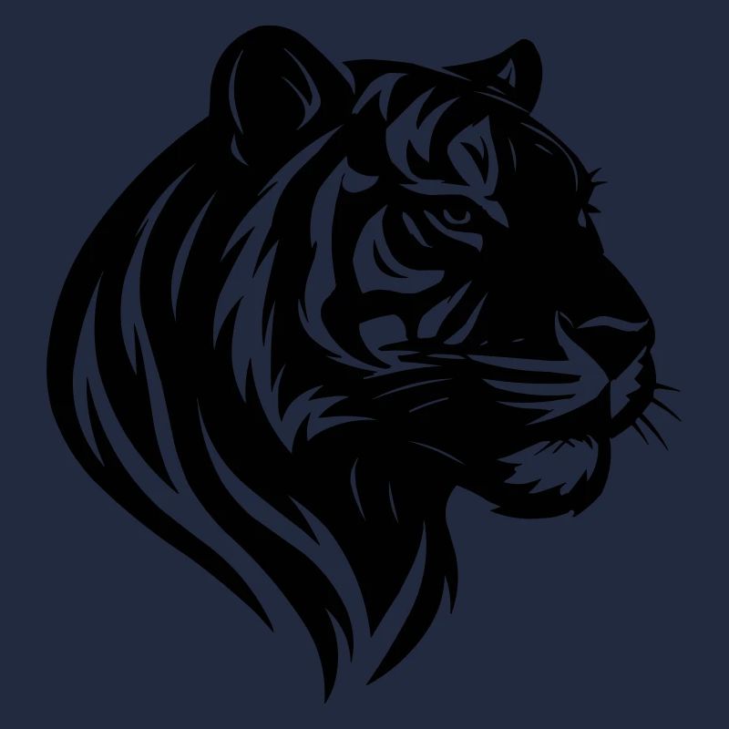 tiger kopf tribal