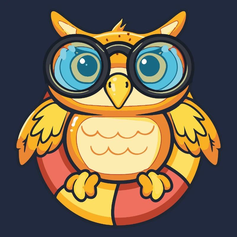Owl Comic Cool