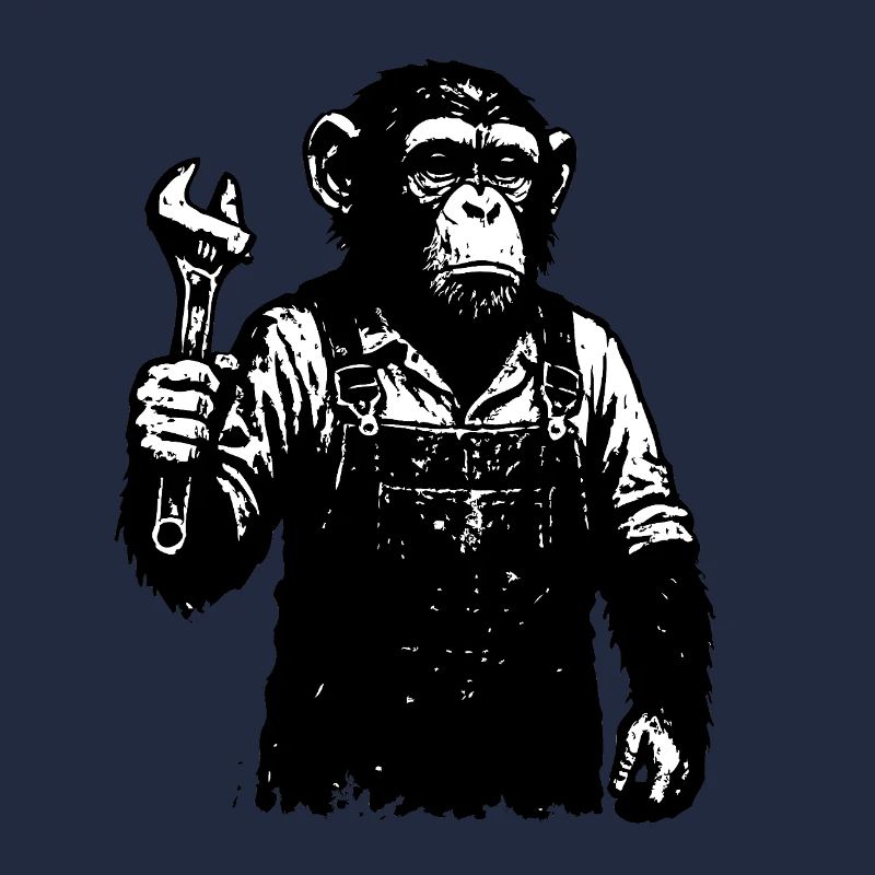 Labour Day Monkey Worker