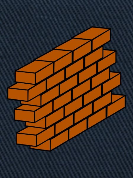 Brick wall
