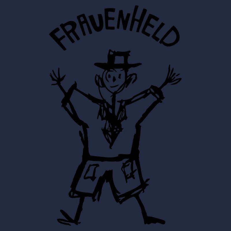 Kinderzeichnung Frauenheld