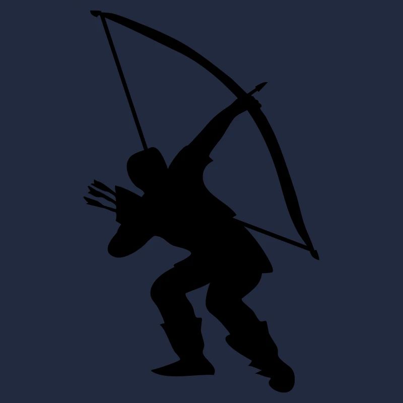 Archery longbow medieval design