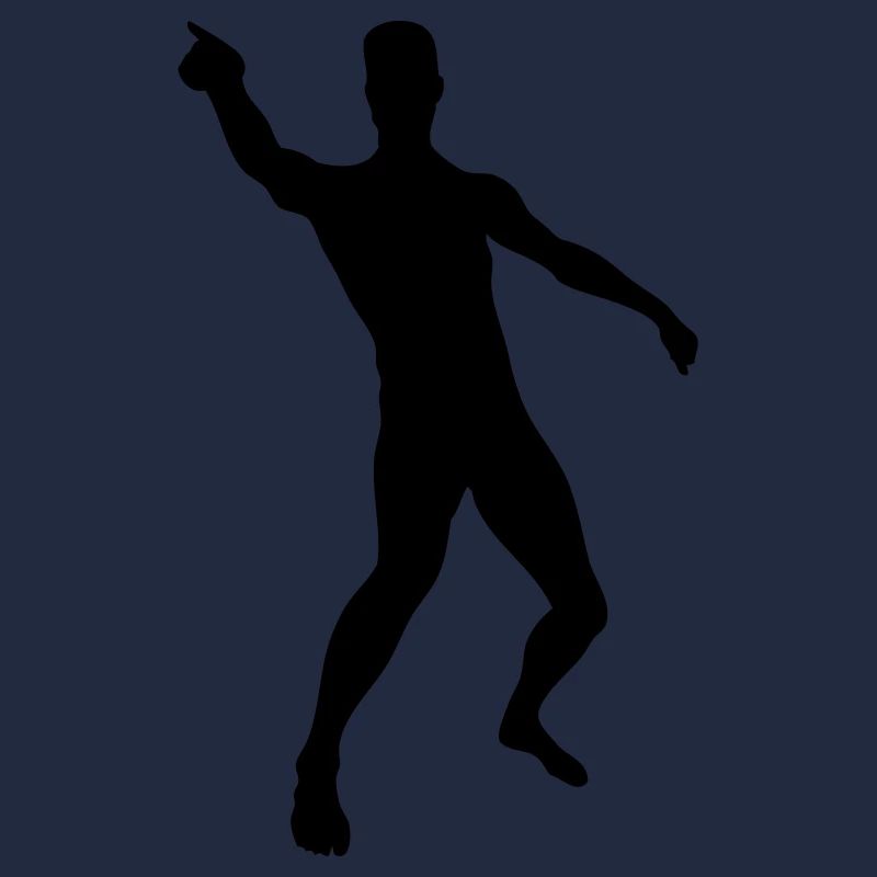 Man body Silhouette vector design