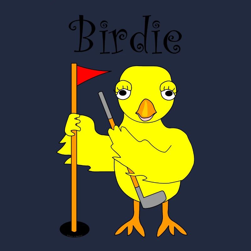 Piepmatz-Golfspieler-Küken