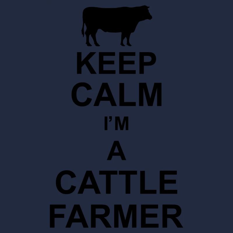 keep calm im a cattle farmer kg10