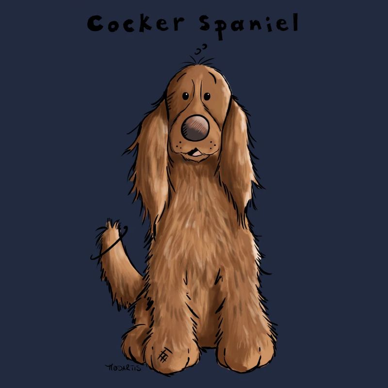 Funny Cocker Spaniel