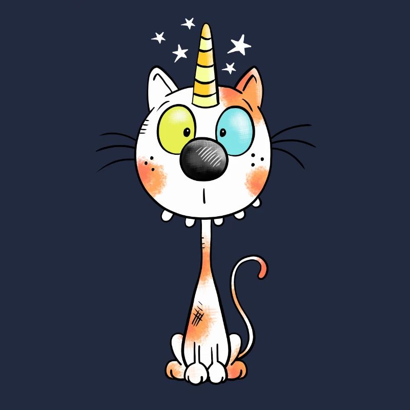 Mignon chat comique