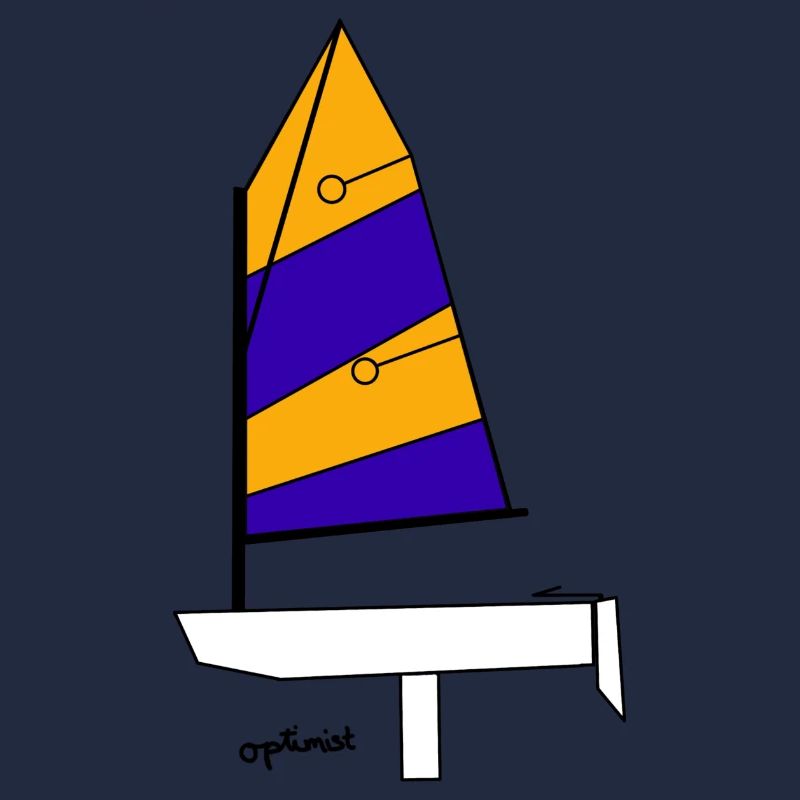 Optimist Segelboot Variante 1