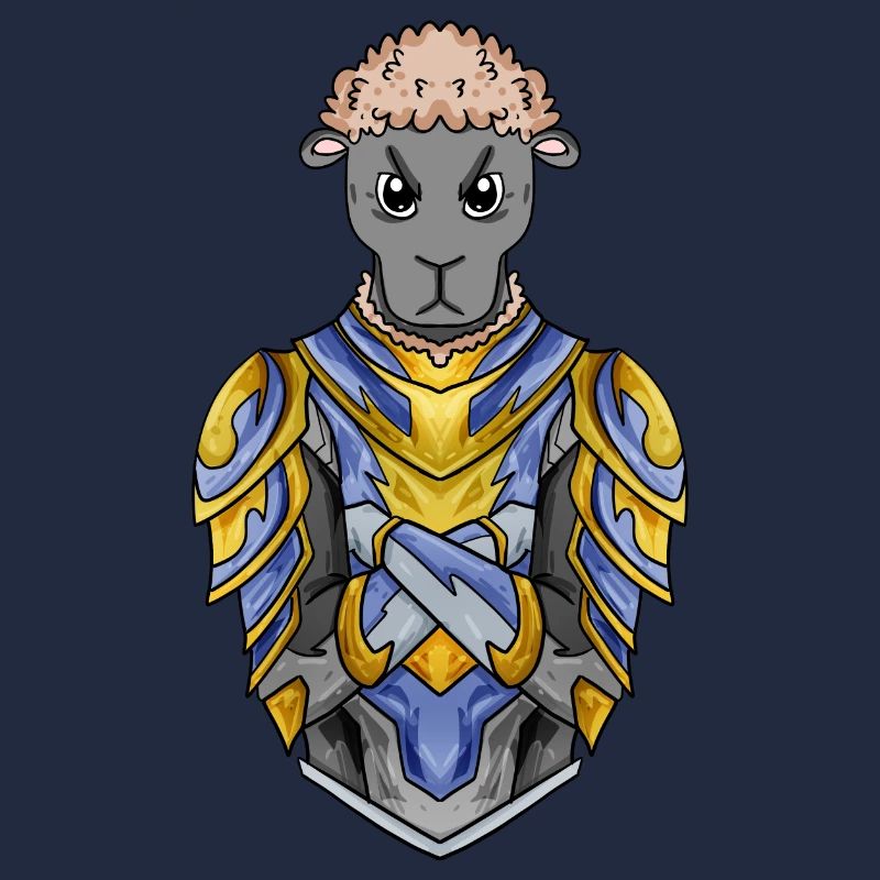Knight Sheep Crusader