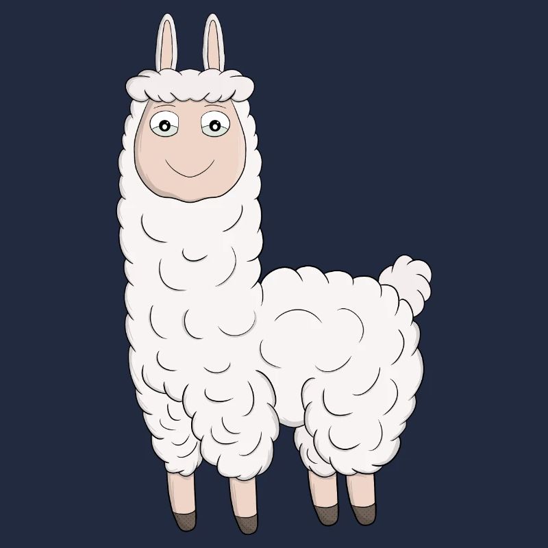 Ein entzückendes Lama