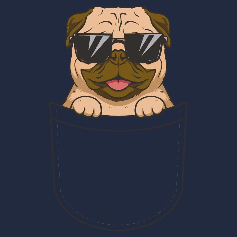 Pug Pocket Sonnenbrille