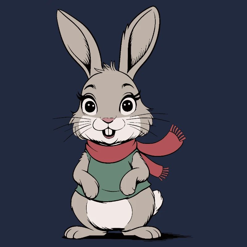 Cartoon Cute Rabbit