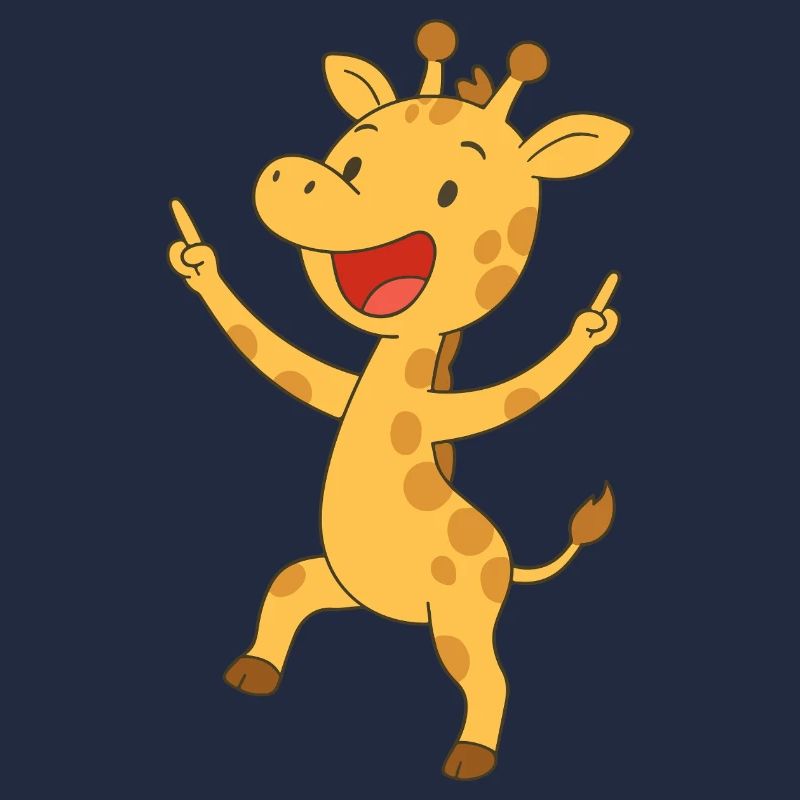 Gute-Laune-Giraffe