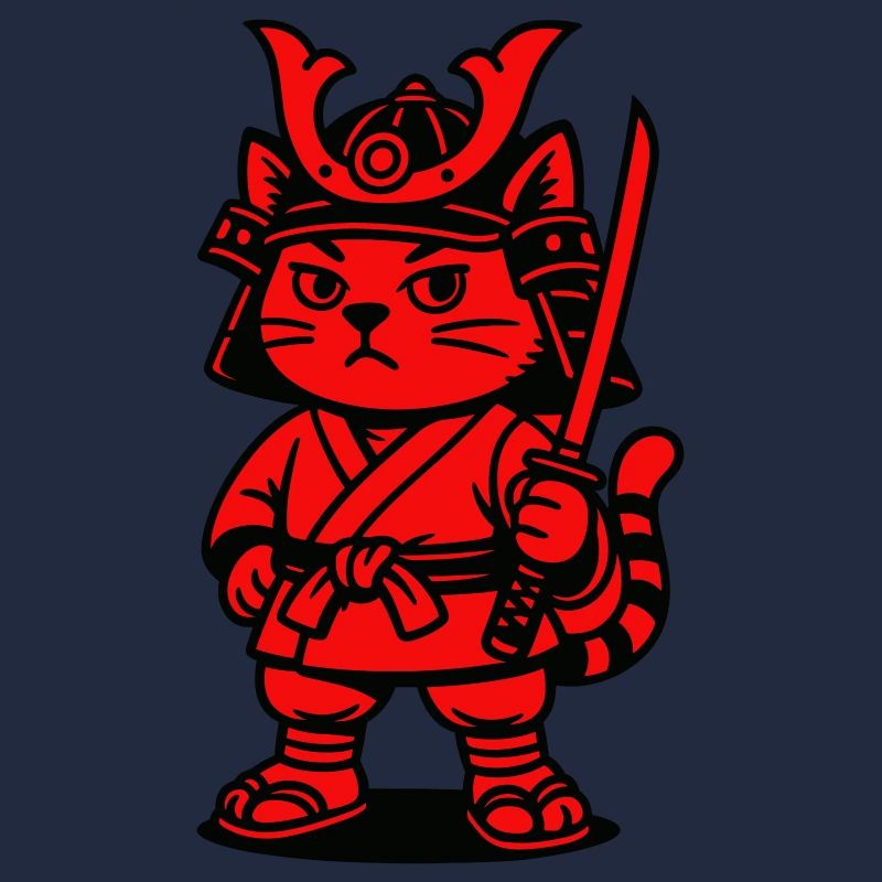 Samurai Cat