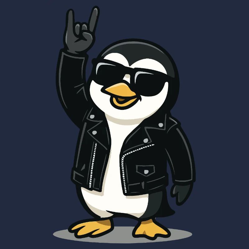 Rock'n'Roll Pinguin