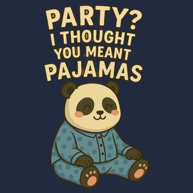 Partei? Ich dachte, du meintest einen Pyjama