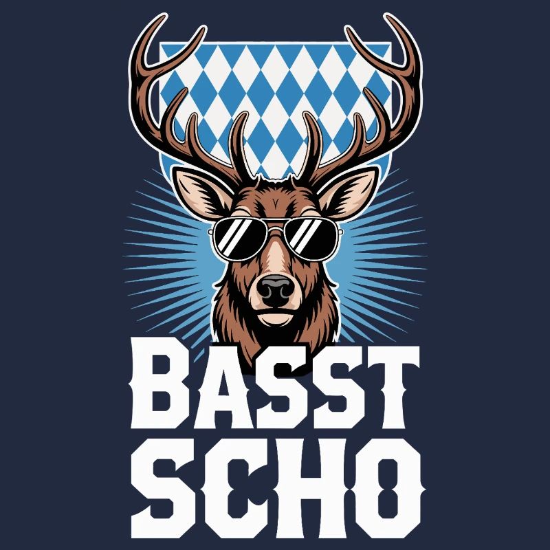 Basst Scho Hirsch Dialecte bavarois Bavière