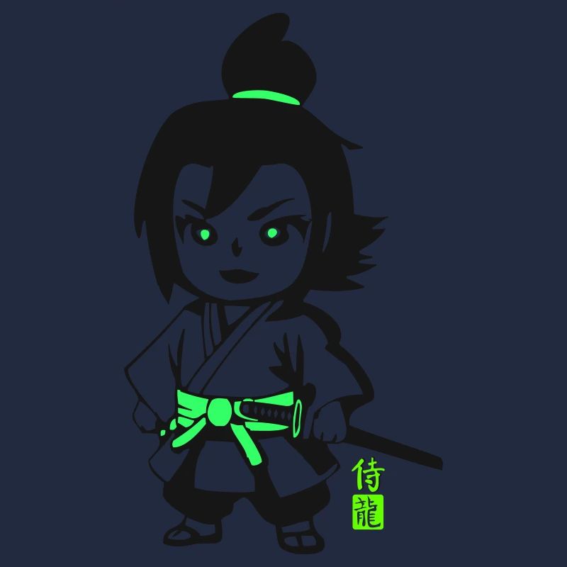 Kleiner Samurai 