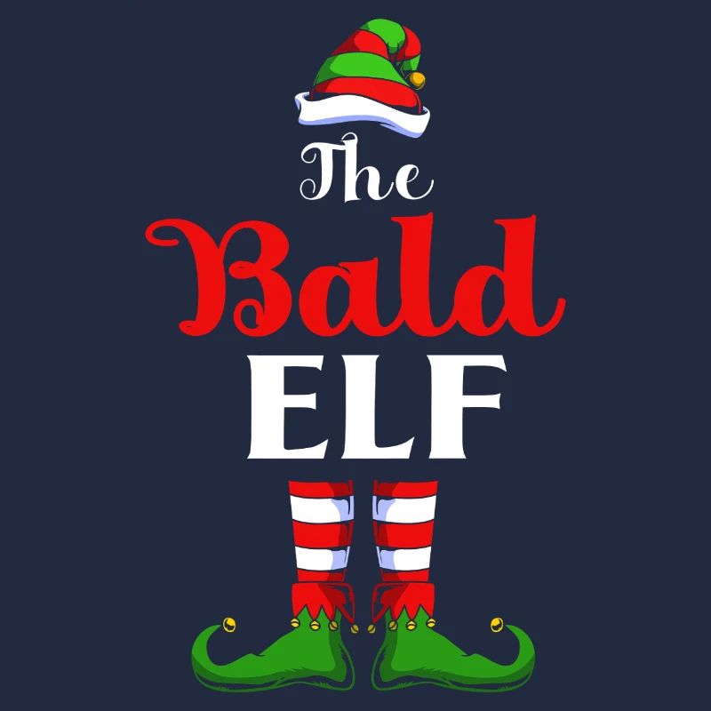 Elfe Elf Weihnachtsgeschenk Glatze