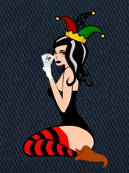 Joker-Frau