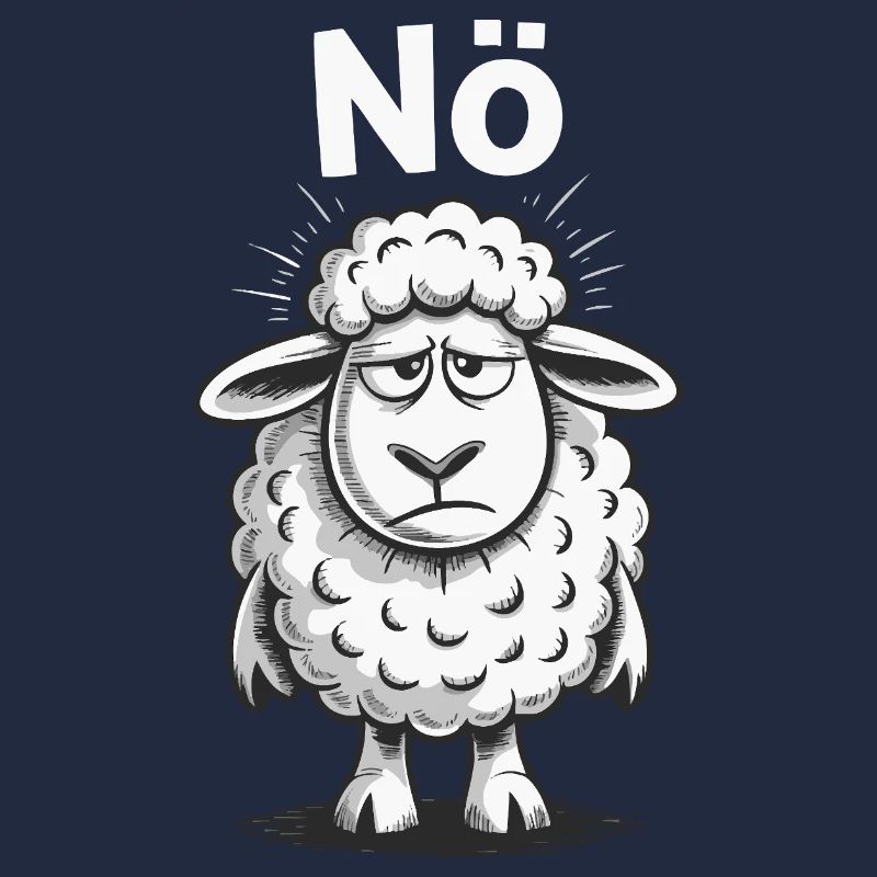 Lower Austria – Grumpy Sheep Humor Design