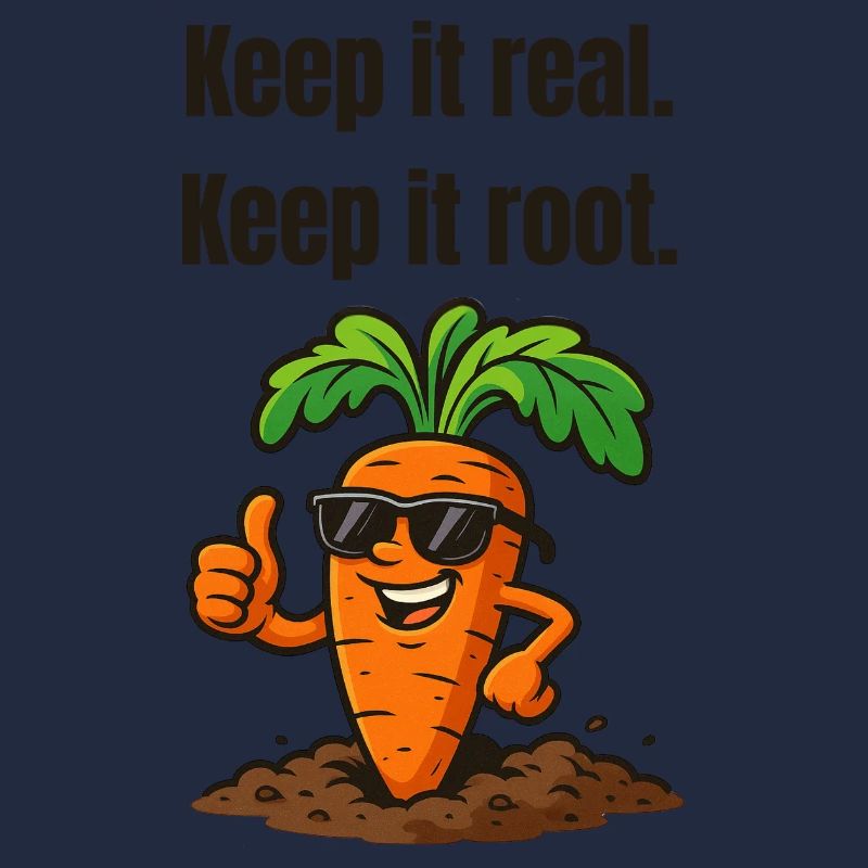 Keep it real, Keep it root – Carrot