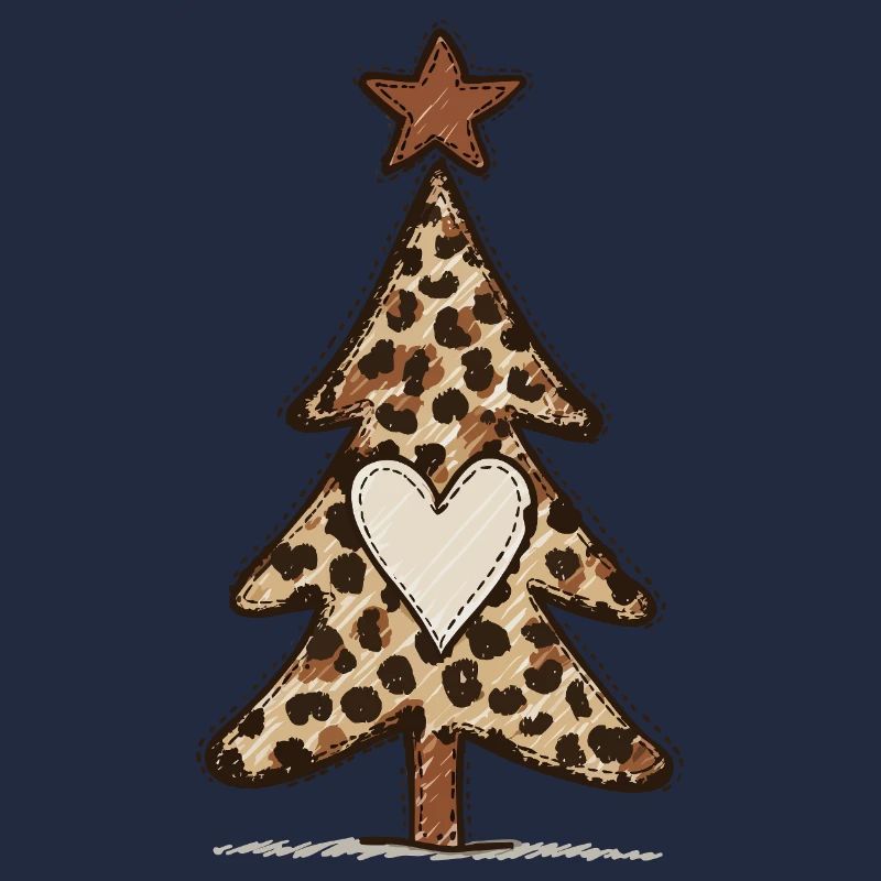 Leoprint Christmas Tree - Leo Pattern
