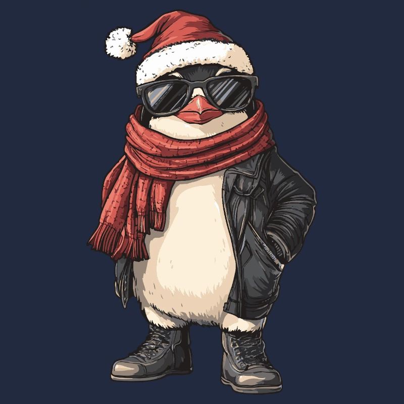 Penguin Noël Hiver