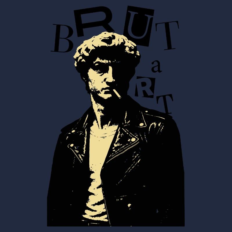 David Michelangelo Ikonen-Lederstatue