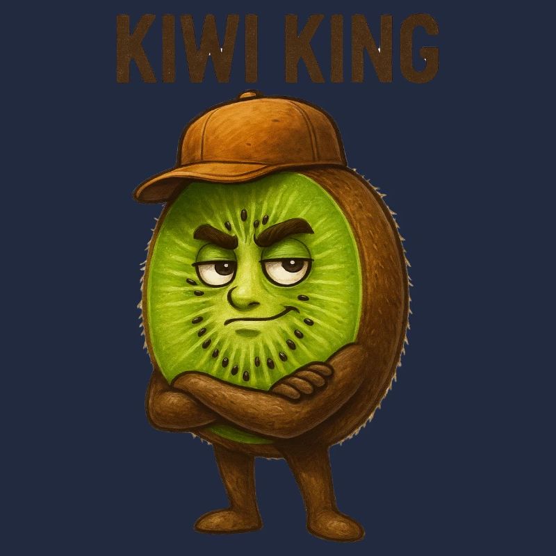 Kiwi König mit Hut