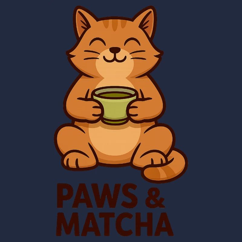 Pfoten & Matcha Katze